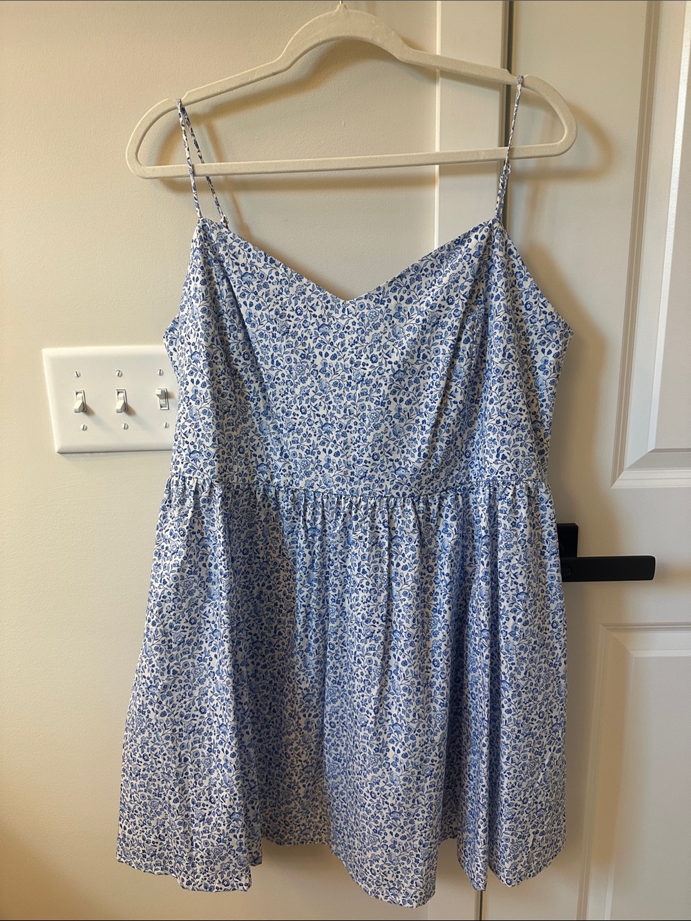 Blue Floral Dress